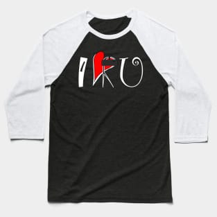 I VR U - I Love You - Virtual Reality Gift for Gamers Valentine's Day Baseball T-Shirt